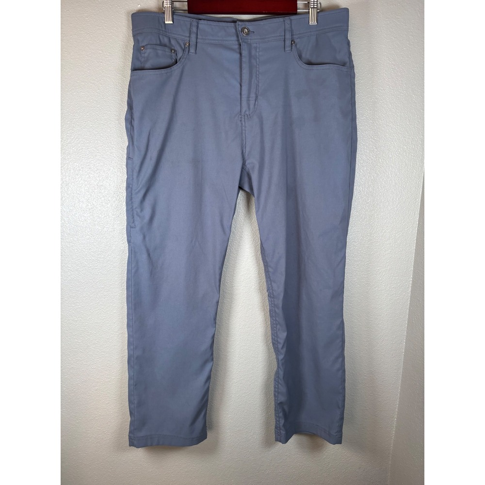 Gerry Venture Commute Mens Mechanic Work Wear Pants Blue Gray 36x29‎ Relaxed